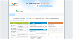 Desktop Screenshot of mutuellesante.org