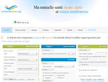 Tablet Screenshot of mutuellesante.org